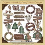 Great Outdoors Collection Clip Art Download