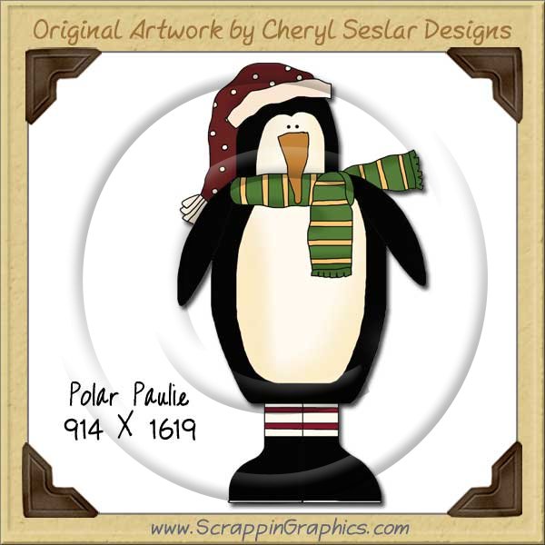 Polar Paulie Single Graphics Clip Art Download - Click Image to Close