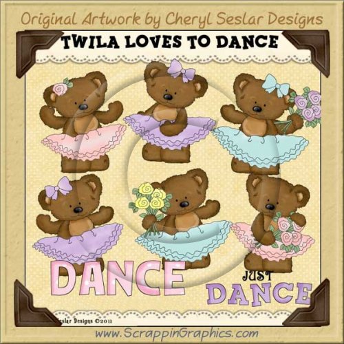 Twila Loves To Dance Limited Pro Clip Art Graphics