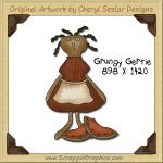 Grungy Gertie Single Graphics Clip Art Download