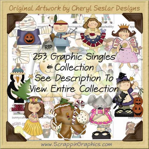 Giant Singles Clip Art Graphic Collection Volume 3 Download