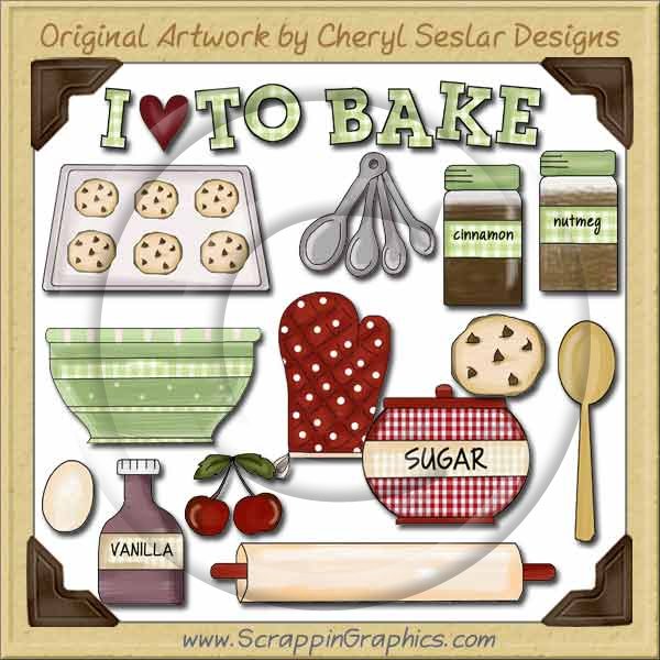 Baking Elements Collection Graphics Clip Art Download - Click Image to Close