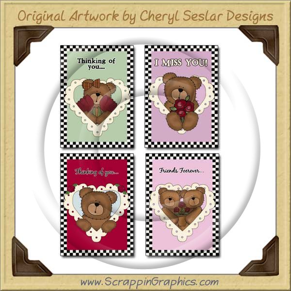 Love Bears Cards Sampler Card Collection Download - Click Image to Close