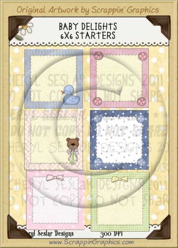 Baby Delights 6X6 Starters Limited Pro Clip Art Graphics