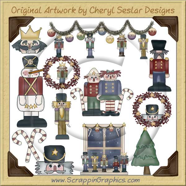 A Nutcracker Christmas Clip Art Download - Click Image to Close