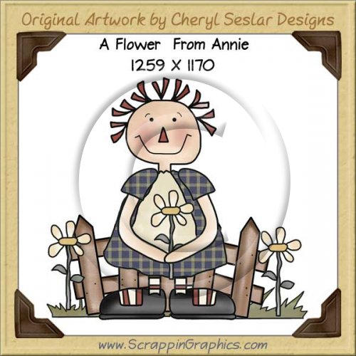 A Flower From Annie Single Graphics Clip Art Download