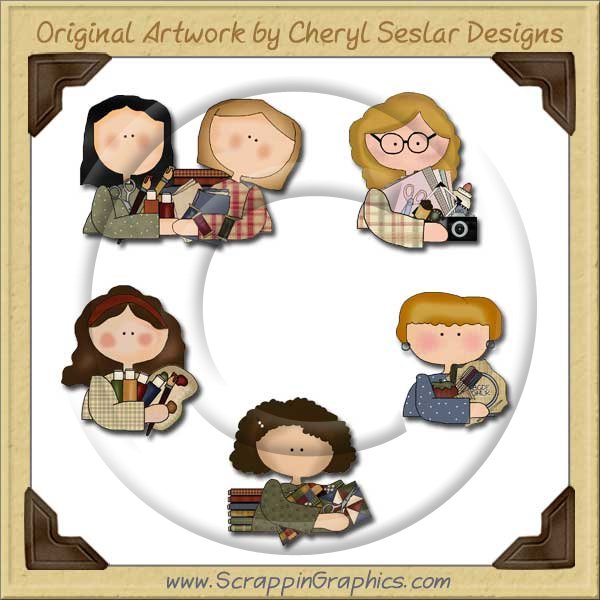 Crafty Gals Graphics Clip Art Download - Click Image to Close