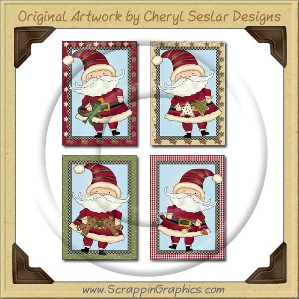 Whimsical Nick Cards Collection Printable Craft Download - Click Image to Close