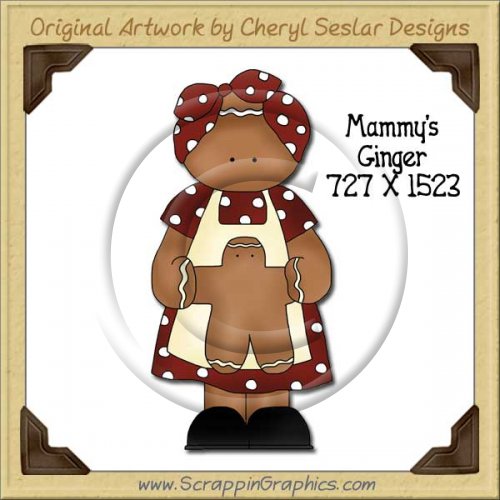 Mammy's Ginger Single Graphics Clip Art Download