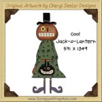 Cool Jack-O-Lantern Single Graphics Clip Art Download