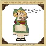 Baking Bonnie Single Clip Art Graphic Download