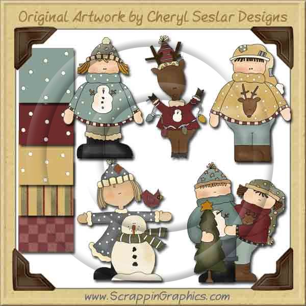 Winter Wonderland Collection Graphics Clip Art Download - Click Image to Close