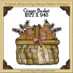 Ginger Basket Single Graphics Clip Art Download