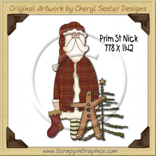 Prim St Nick Single Graphics Clip Art Download