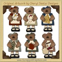 Country Bears Collection Graphics Clip Art Download
