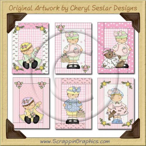 Frilly Country Babes Cards Limited Pro Graphics Clip Art Downloa