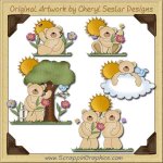 Sunshine Bears Collection Graphics Clip Art Download