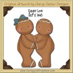 Ginger Love Single Graphics Clip Art Download