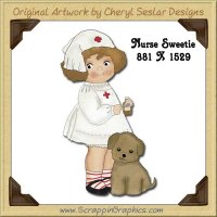 Nurse Sweetie Single Graphics Clip Art Download