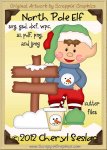 North Pole Elf Cutter Cutting Files Collection