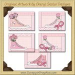 Walking For The Cure Cards Collection Printable Craft Download