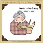 Bakin' With Granny Single Graphics Clip Art Download