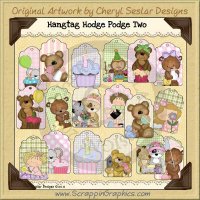 Hangtag Hodge Podge 2 Clip Art Graphics