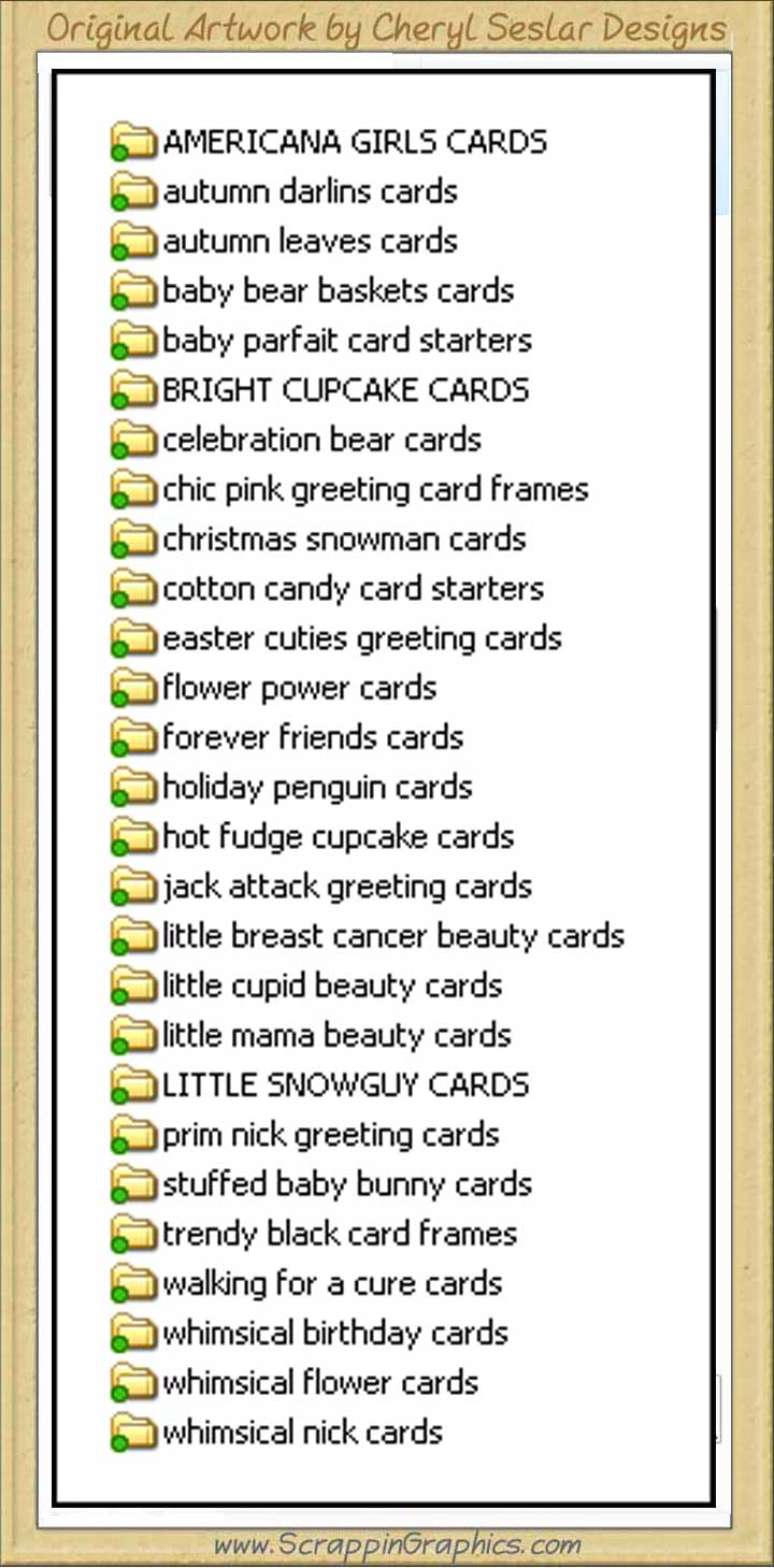 Card Sampler Collection 3