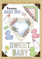 Reseller - Sweet Baby Sticker Page Clip Art Graphics