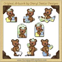 Raggedy Bears Baby Boy Graphics Clip Art Download