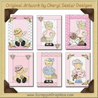 Frilly Country Babes Cards Limited Pro Graphics Clip Art Downloa