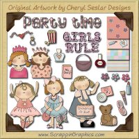 Girl's Rule Collection Graphics Clip Art Download