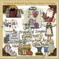 Giant Singles Collection Volume 1 Clip Art Download