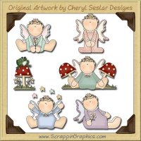 Fairy Babies Graphics Clip Art Download